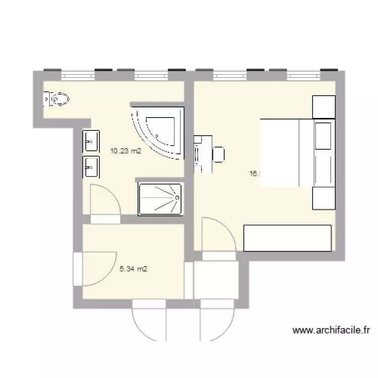 1er &eacute;tage. Plan de 