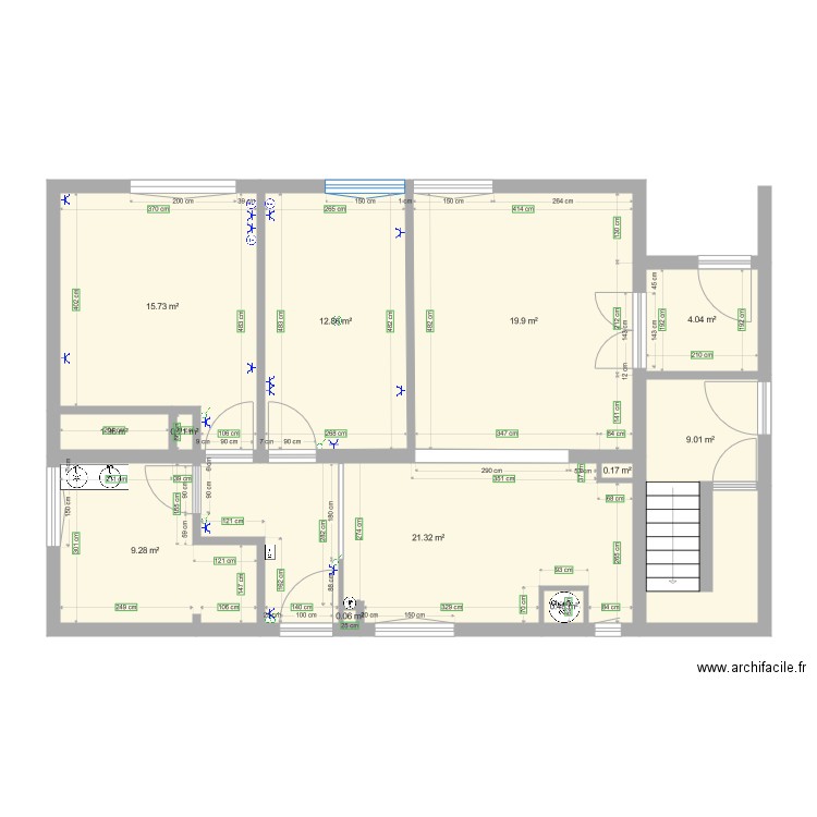 maison longueville elec. Plan de 0 pièce et 0 m2