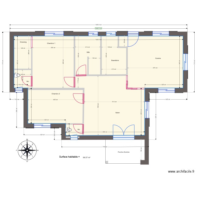 Plan Finistère 1. Plan de 0 pièce et 0 m2