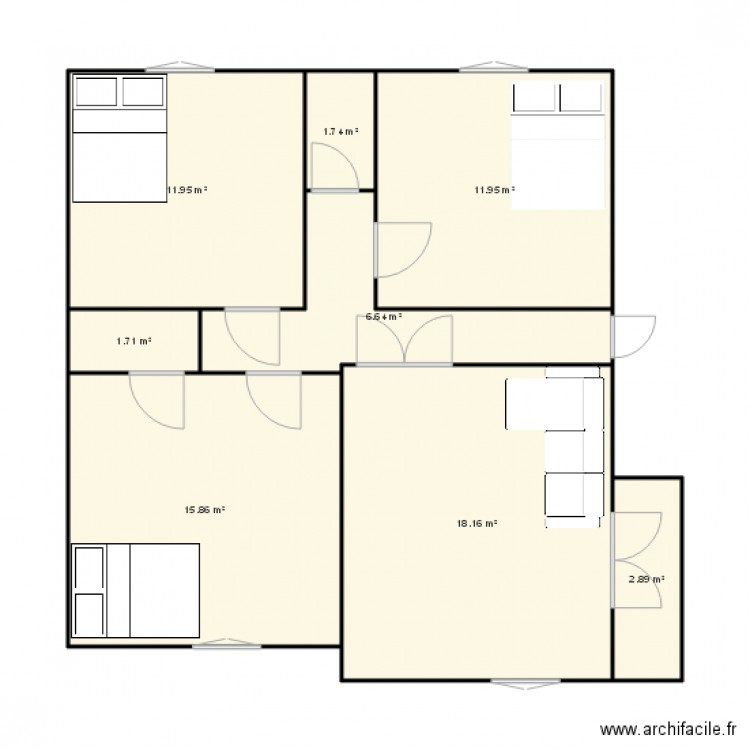 houssamatou. Plan de 0 pièce et 0 m2