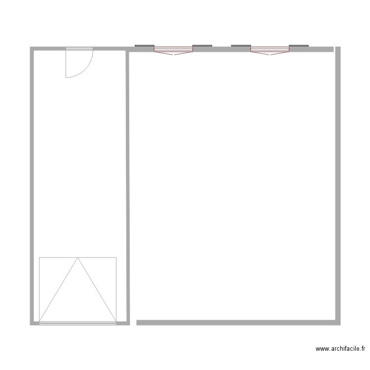 Maison. Plan de 0 pièce et 0 m2