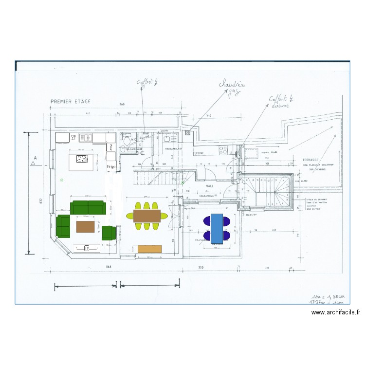 Meubles 1etage Version1. Plan de 0 pièce et 0 m2