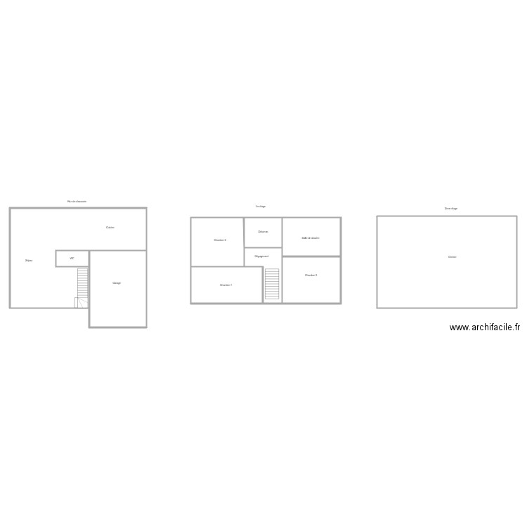 LA FRANCHEVILLE EVIGNY. Plan de 0 pièce et 0 m2