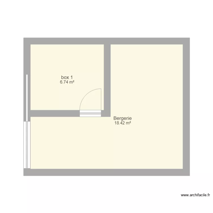 bergerie. Plan de bergerie. Plan de