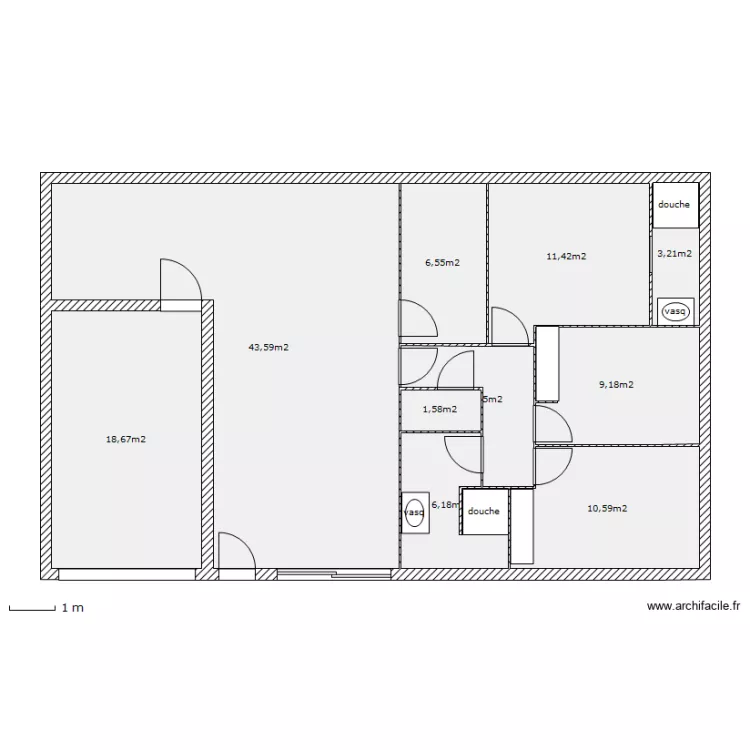 sollies 95 m2 modifié. Plan de sollies 95 m2 modifié. Plan de