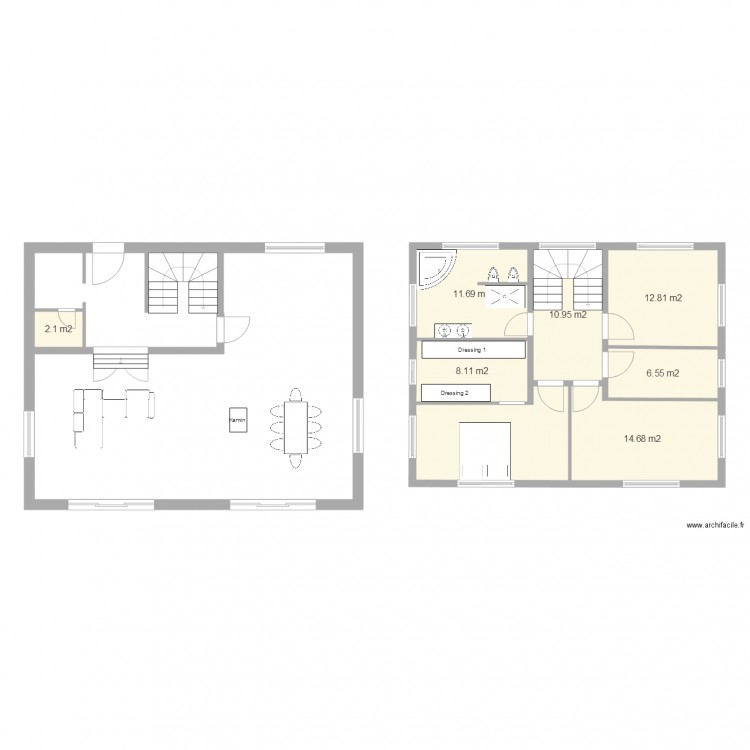farchanter2. Plan de 0 pièce et 0 m2