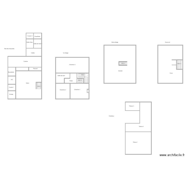 ATTIGNY MANU. Plan de 0 pièce et 0 m2