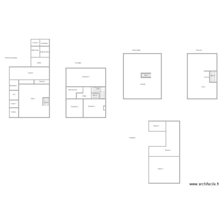 ATTIGNY MANU. Plan de 0 pièce et 0 m2