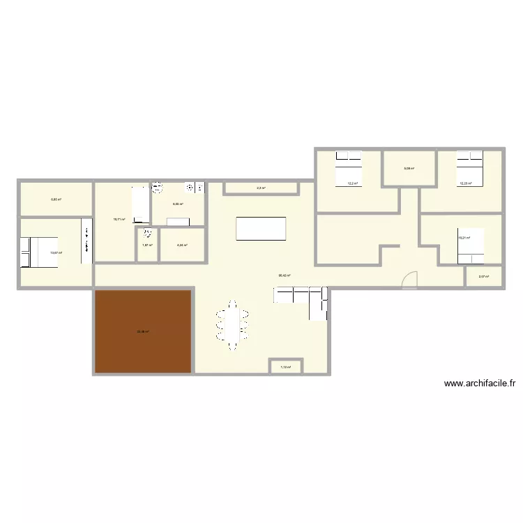 PLAN LA NOE PLEIN PIED. Plan de PLAN LA NOE PLEIN PIED. Plan de