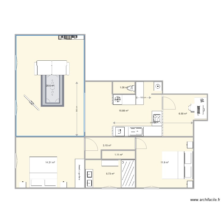 marechal lyautey 5. Plan de 0 pièce et 0 m2