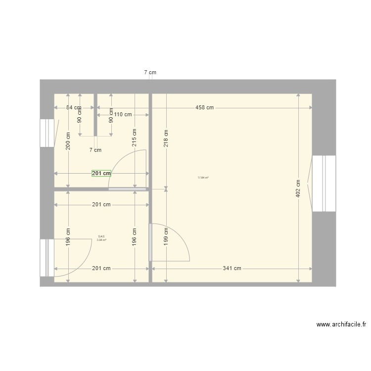 Extension du 31 dec. Plan de 0 pièce et 0 m2