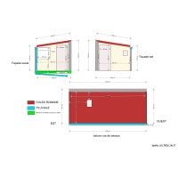 DP4 PLAN DES FACADES ET TOITURE ANNEXE 