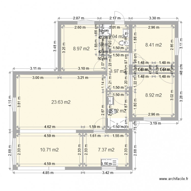 PLANO ORIGINE BENIMEIT . Plan de 0 pièce et 0 m2