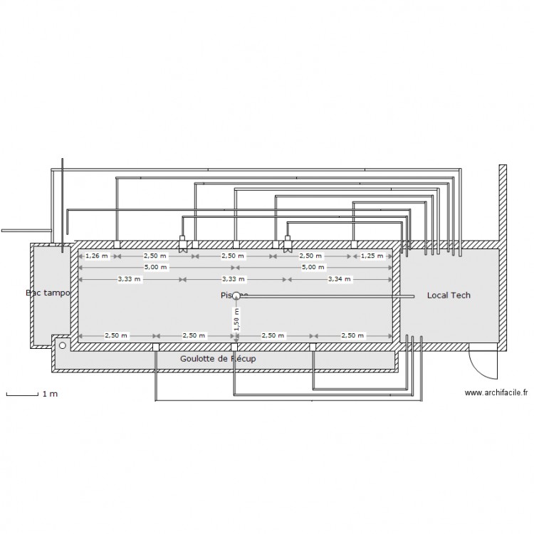 Piscine LEOPOL. Plan de 0 pièce et 0 m2