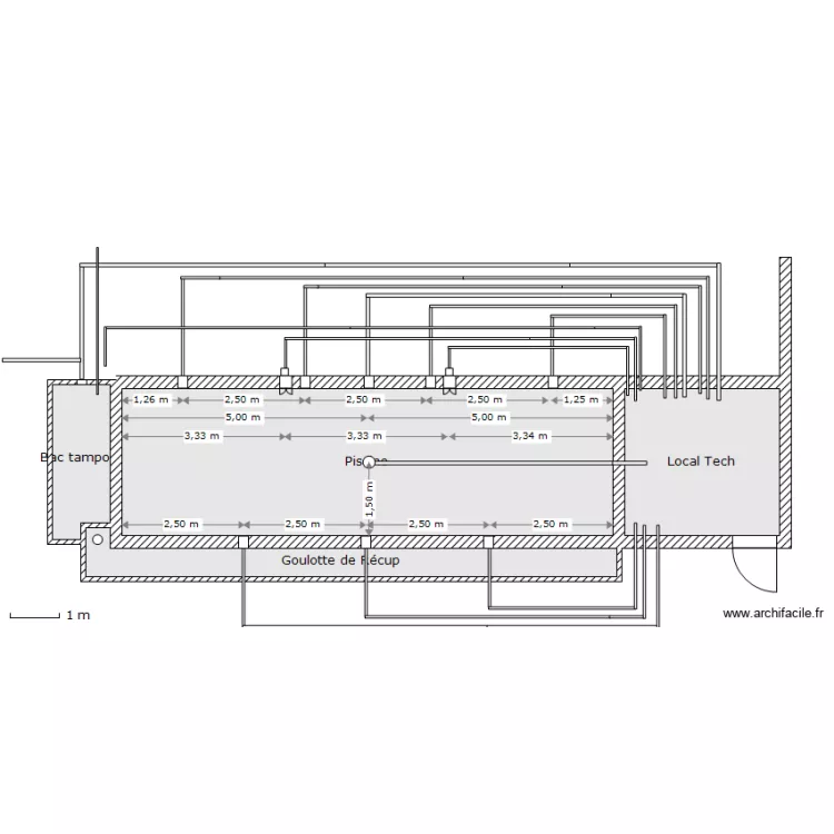 Piscine LEOPOL. Plan de Piscine LEOPOL. Plan de