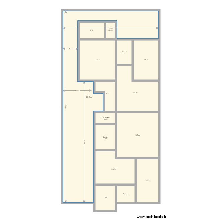 Massiw V1. Plan de 0 pièce et 0 m2