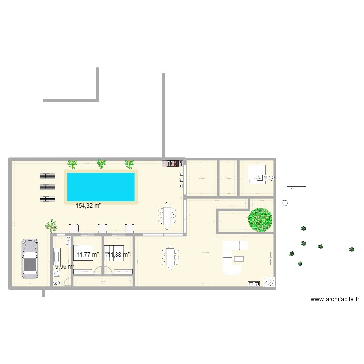 Maison de plage Mimizan V6. Plan de 0 pièce et 0 m2