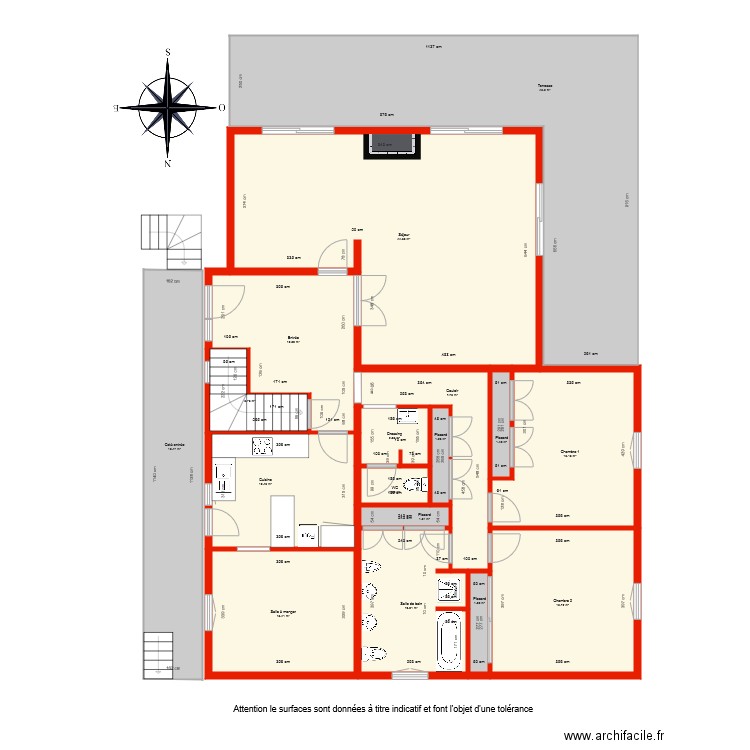 BI 4711 rdc côté. Plan de 0 pièce et 0 m2