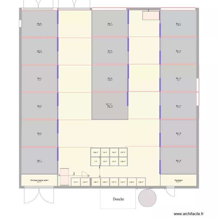 Barns Compact 16 box. Plan de Barns Compact 16 box. Plan de