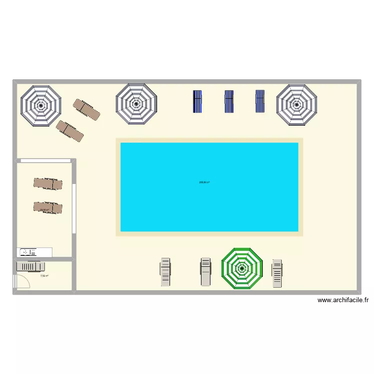 piscine gozias. Plan de piscine gozias. Plan de