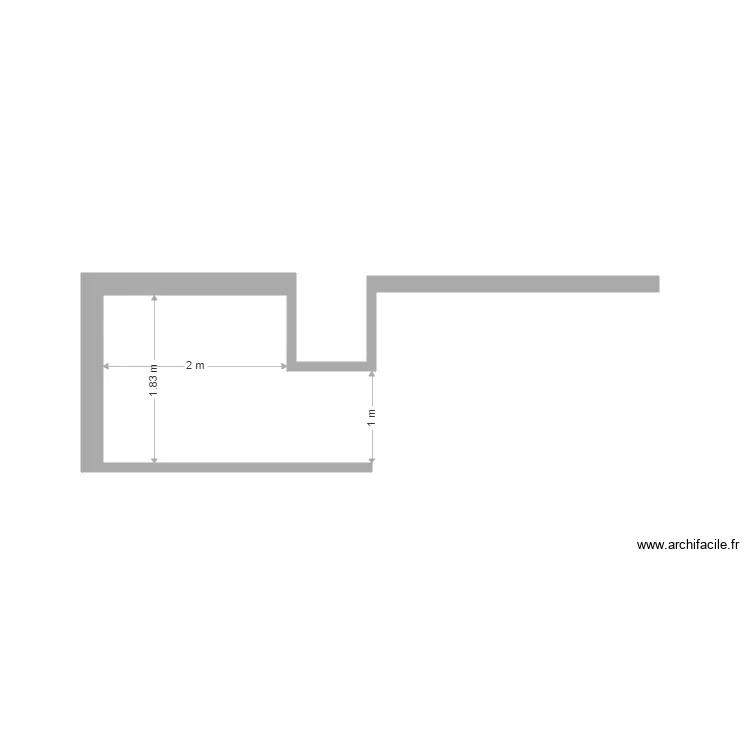 Chateau de chevry. Plan de 