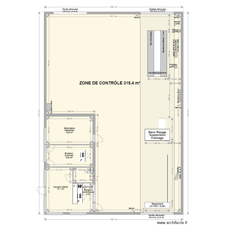CCT VL VERETZ inversé. Plan de 0 pièce et 0 m2