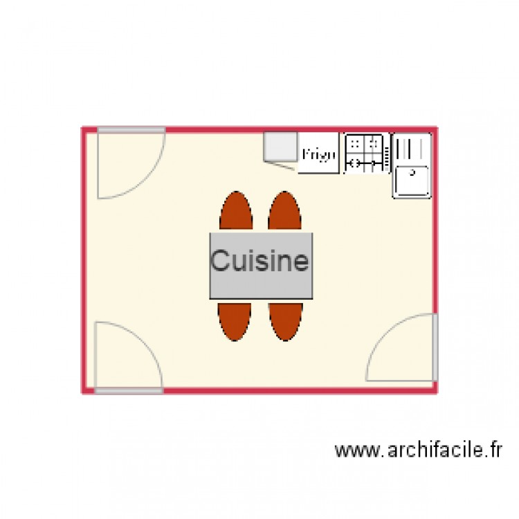 Appartement1 cuisine inss. Plan de 0 pièce et 0 m2