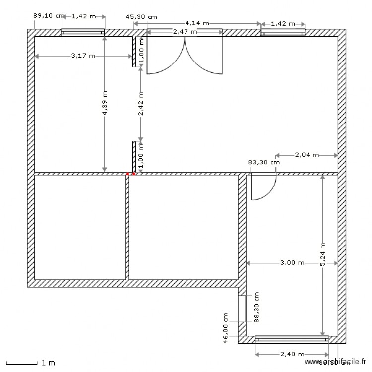 4 Loire PLOBSHEIM / RDC. Plan de 0 pièce et 0 m2