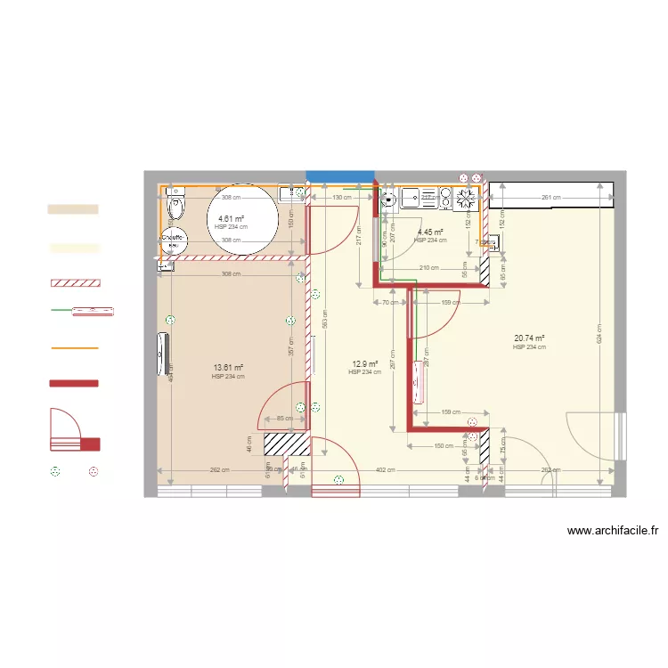 local Fontaine sur Sa&ocirc;ne. Plan de 