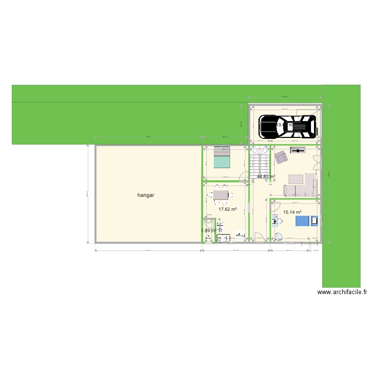 maison roger. Plan de 0 pièce et 0 m2