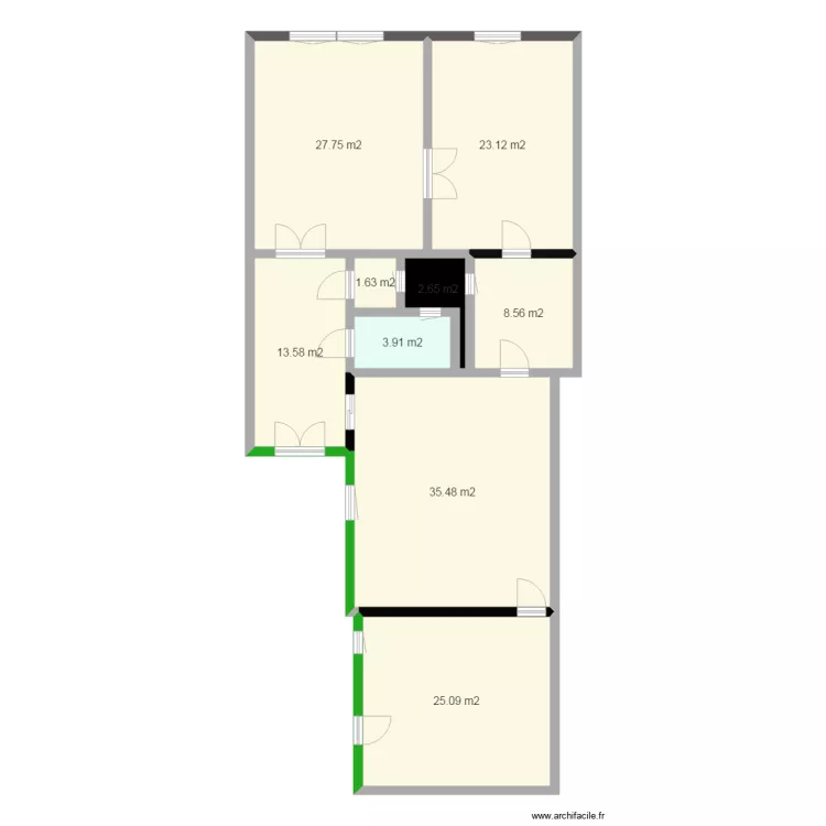 József utca ?r utca Amenagement. Plan de József utca ?r utca Amenagement. Plan de