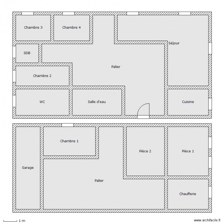 mazzoleni. Plan de 0 pièce et 0 m2