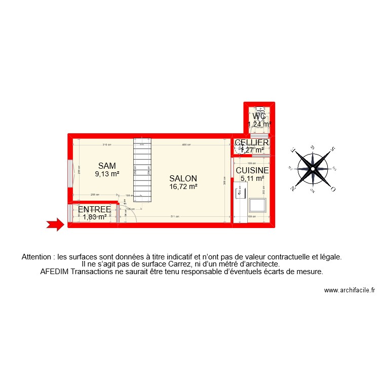 BI 11505 RDC PASCAL. Plan de 0 pièce et 0 m2