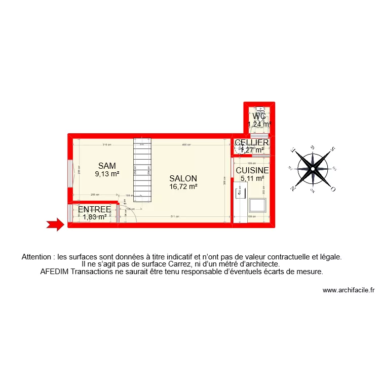 BI 11505 RDC PASCAL. Plan de BI 11505 RDC PASCAL. Plan de