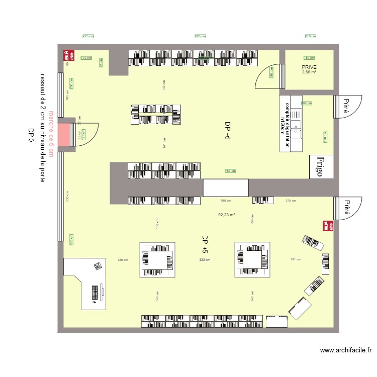 LE CELLIER AVANT TRAVAUX. Plan de 0 pièce et 0 m2