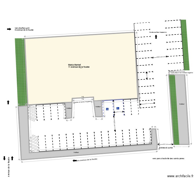 plan de masse Nanteuil les Meaux. Plan de 0 pièce et 0 m2