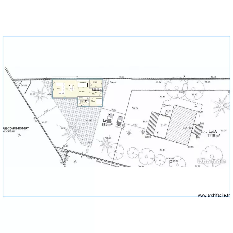 Maison 34AVH. Plan de Maison 34AVH. Plan de