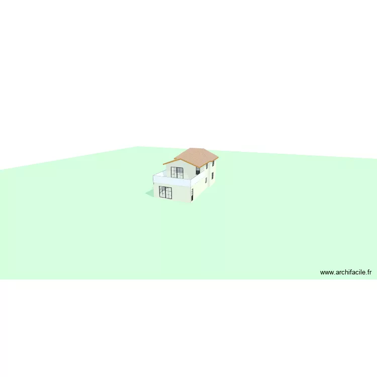 casa6.1. Plan de 13  et 171 m²