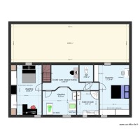 plan vente &eacute;tage avec jardin