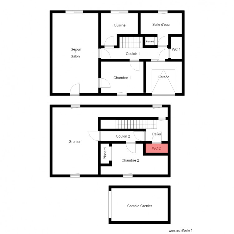 VALLEE AIGUILLON. Plan de 0 pièce et 0 m2