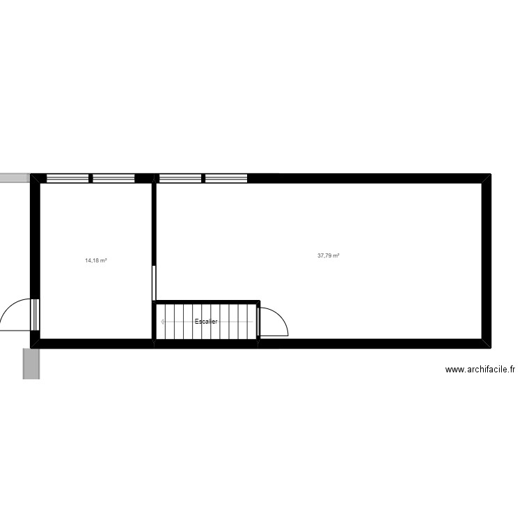 91 Sainte Geneviève EXISTANT 17082022 JORDAN. Plan de 8 pièces et 162 m2