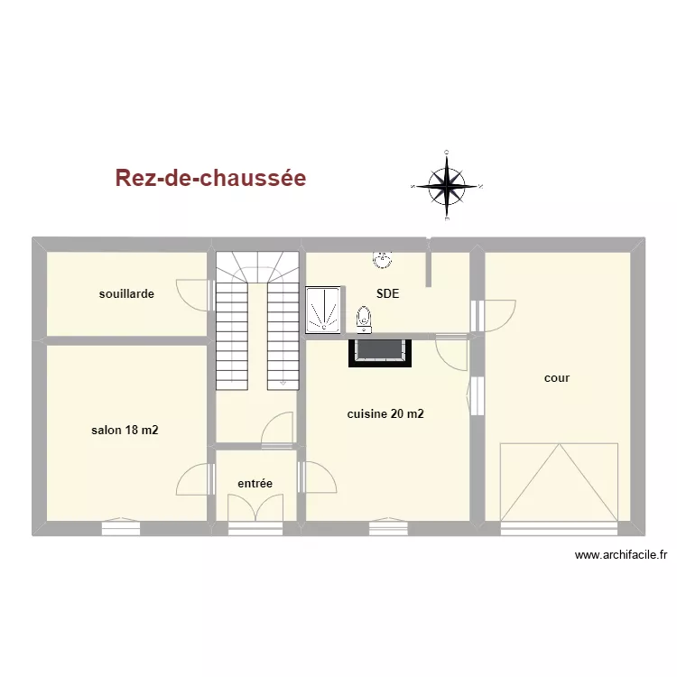 Chelan rdc. Plan de Chelan rdc. Plan de