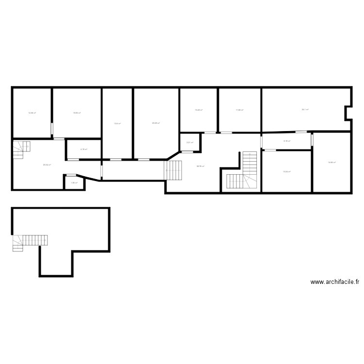 HÔTEL TAHAR SERGY PONTOISE. Plan de 0 pièce et 0 m2