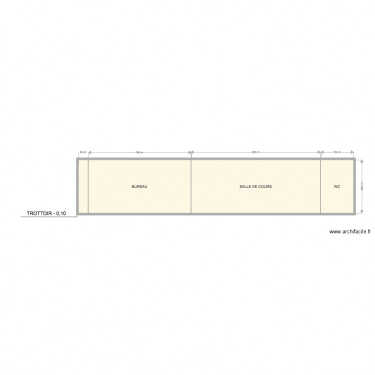 PLAN DE COUPE. Plan de 0 pièce et 0 m2