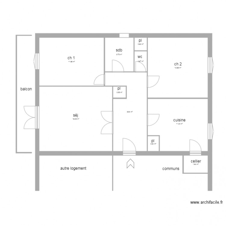 plan CHARLIN Montbrison. Plan de 0 pièce et 0 m2