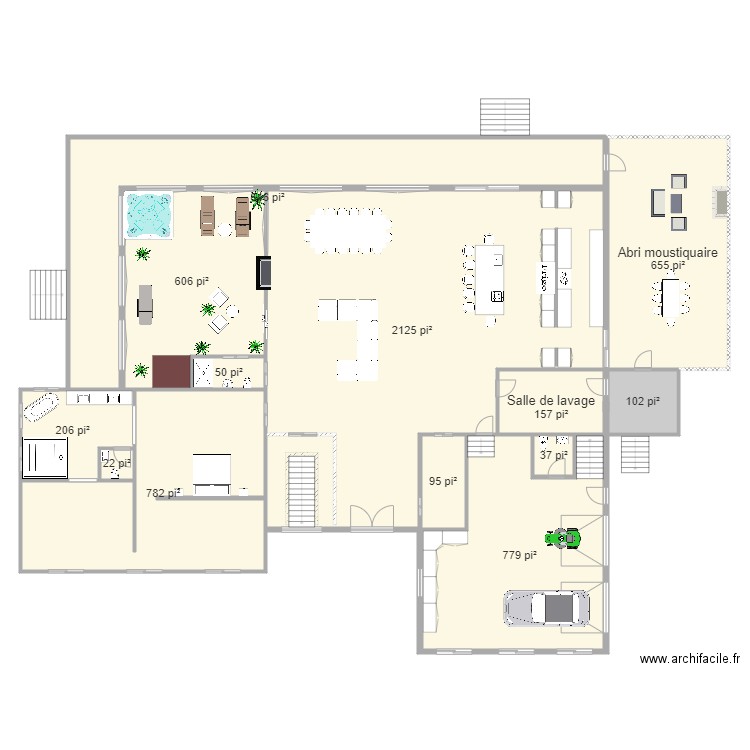 Maison Rawdon 5. Plan de 0 pièce et 0 m2