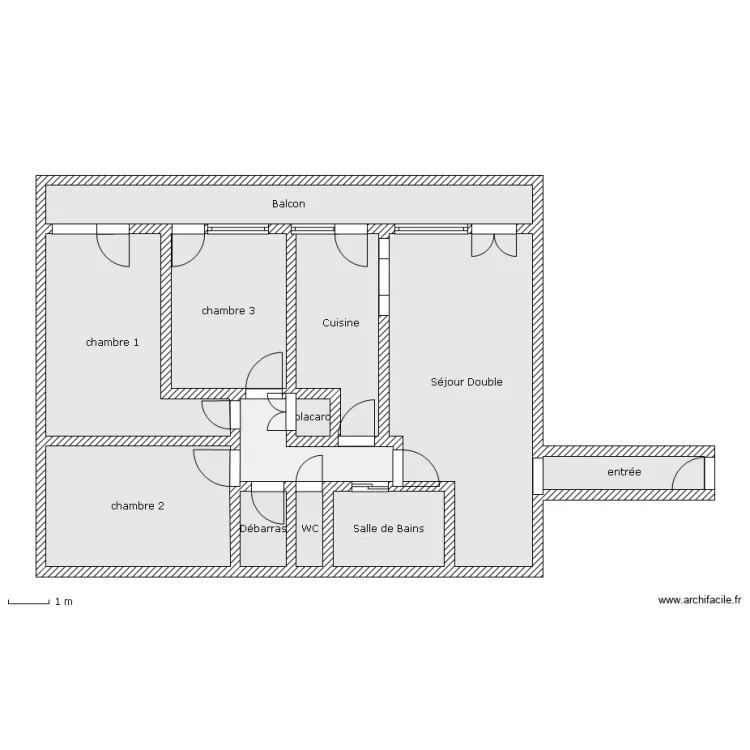 f4 Grignon. Plan de f4 Grignon. Plan de