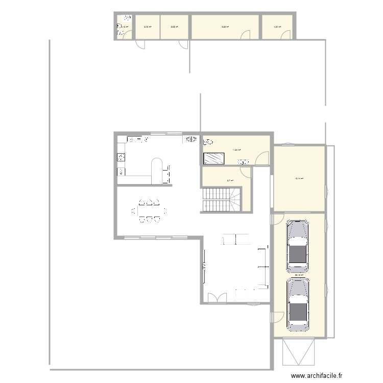 plan 2. Plan de 0 pièce et 0 m2