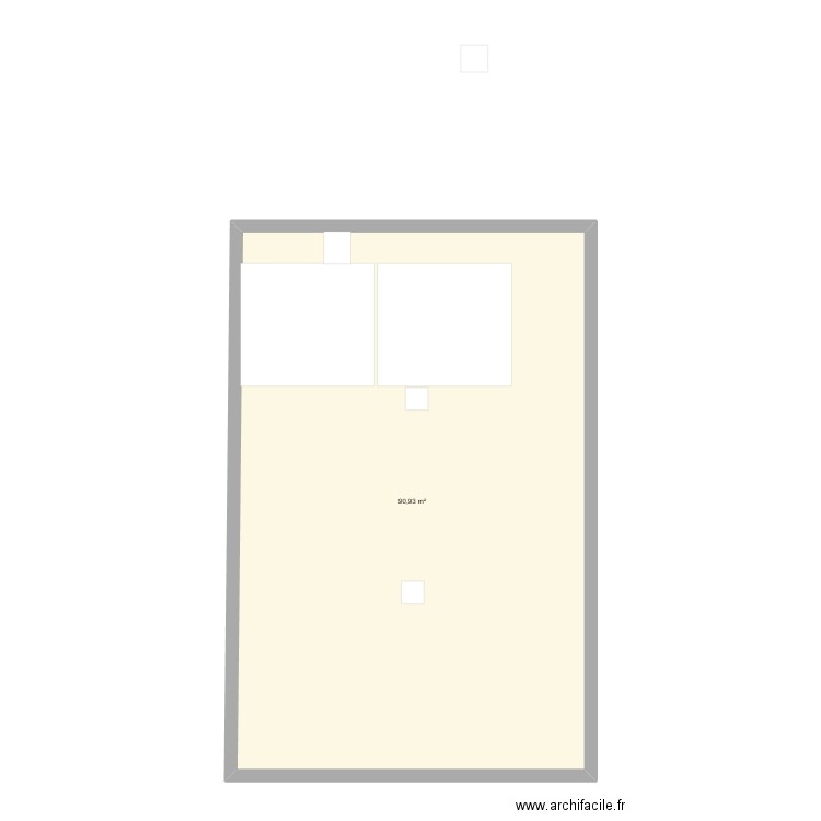 Boulangerie. Plan de 0 pièce et 0 m2