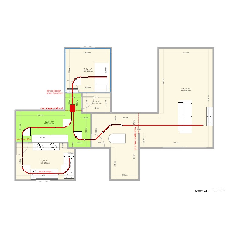 Mazzon. Plan de 0 pièce et 0 m2